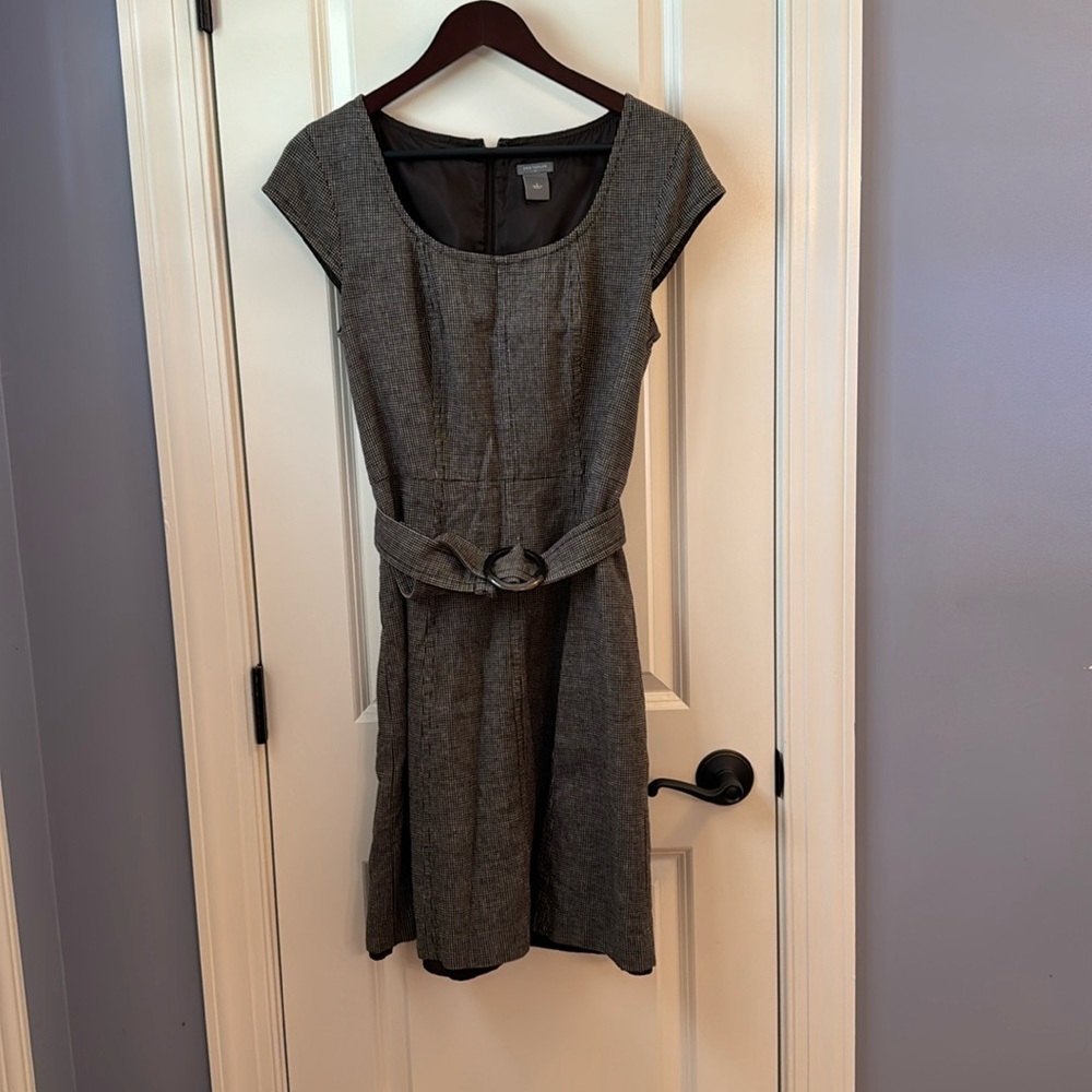 Ann Taylor belted dress